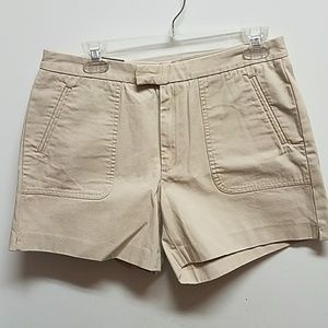 Banana Republic Khaki Shorts Size 8